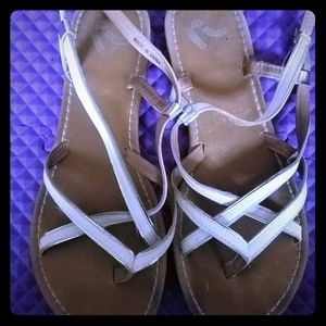 Report White Sandals
